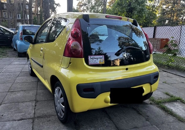 Peugeot 107 cena 9900 przebieg: 94000, rok produkcji 2006 z Dobre Miasto małe 154